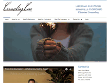 Tablet Screenshot of counselingcare.us